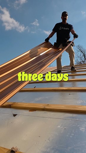 Copper Metal Roofing Install | Peek’s Peak Hobby Homestead