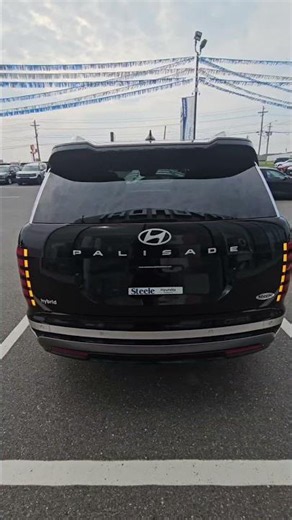 2026 Hyundai Palisade Hybrid in Galaxy Maroon