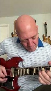 Gibson SG with Bixby to AC/DC style backing track