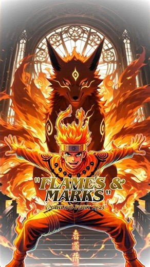 "Naruto’s Nine-Tails Mode: The Meaning Behind the Flames and Spiral Marks"