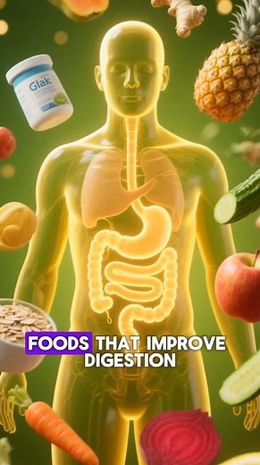 Foods That Improve Digestion 🍍 | Natural Ways to Ease Your Gut