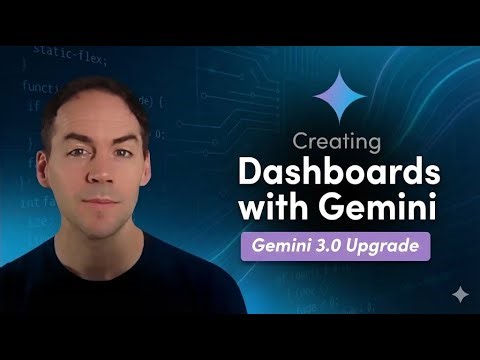 Finally Possible: Build Full Dashboards inside Gemini 3.0 Pro