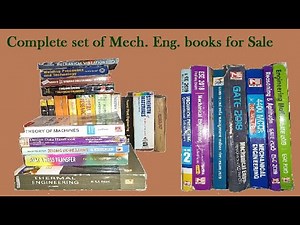Complete Books and Notes set for Mechanical Engineering Student