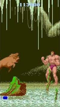 Altered Beast Gameplay - Level 2 #retrogaming #games #gaming #sega