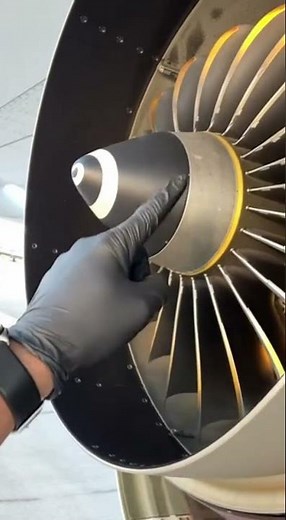 Aviation inspection of aircraft engines, United States, New York, California