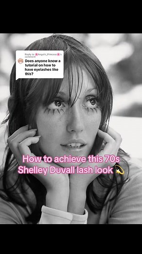 Achieve the 70s Shelley Duvall Lash Look with This Tutorial