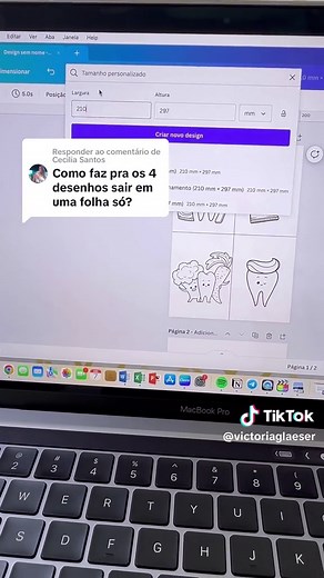 Como Imprimir Várias Imagens em Uma Folha Usando Canva