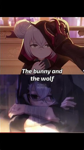 The bunny and the wolf #honkaistarrail #hsrcreators
