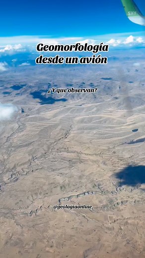 Geomorfología desde las alturas #geologíaonline #geology | Geología Online