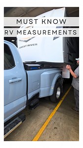 📏Measure Your RV!! Before you hit the road, make sure your measurements are dialed in! Towing safely starts with knowing your rig inside and out: ✅️ Length matters: Know the length of your trailer and your truck trailer combo. It’s not just for parking—some campgrounds and roads have strict limits. ✅️ Height check: Measure from the ground to the highest point (usually your AC unit). Use a level for accuracy—low bridges don’t care if you “think” you’ll clear. ✅️ Bed rail clearance: Make sure you