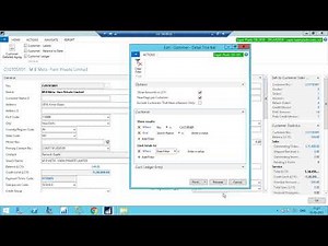 how to sent and see customer ledger entry report in navision