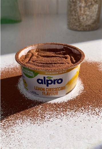 We make it plant-based 💁‍♀️ #Alpro #plantbasedalternative #japanesecheesecake