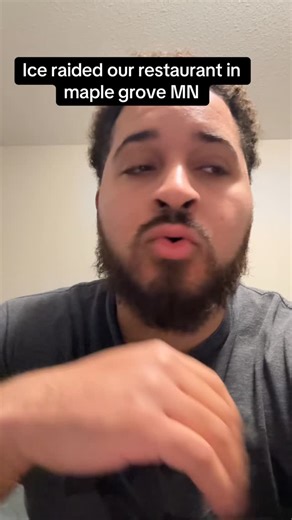 Christian Ray | Ice came to our restaurant in maple grove. A troubling time we are in. They’re coming to schools, homes! And they are already talks that... | Instagram