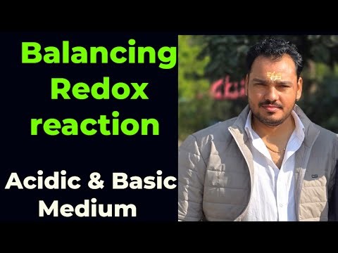 Balancing Redox reaction|| Part-1 || Half-reaction & Oxidation Number Method|| 11th || Amit Sharma