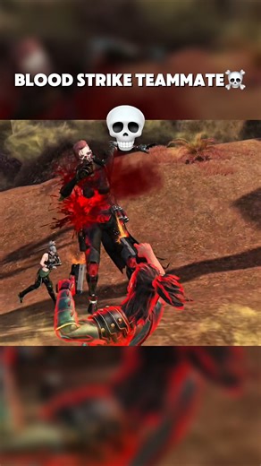 BLOOD STRIKE CRAZY TEAMMATE☠️#bloodstrike #gameplay
