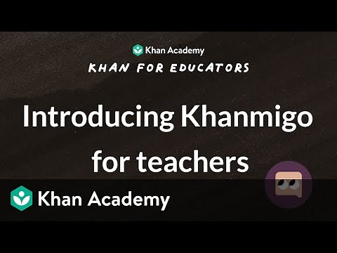 Introducing Khanmigo for teachers
