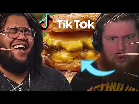 ASHDOG AND GRIZZY REACT TO FOOD TIK TOKS!
