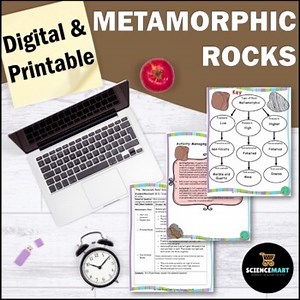 Metamorphic Rocks Notes, Activity & Slides Guided Reading Digital Lesson
