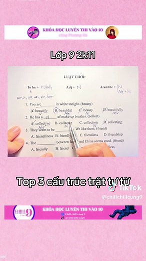 Khóa Học Thi Tiếng Anh Vào 10 Dành Cho Lớp 9
