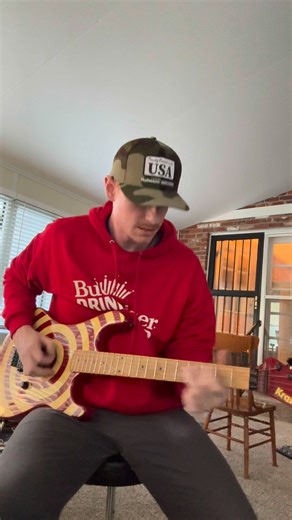 1.4K views · 54 reactions | Had to get some EVH time with the bullseye the other day! Couldn’t even make it out of my uniform lol #vanhalen #eddievanhalen #evh #guitar #guitarist | Ryan Young | Facebook
