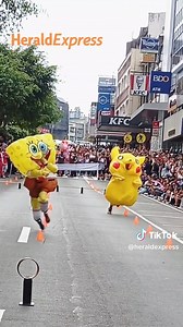 8.1K views · 117 reactions | HIGHLIGHTS | Inflatable & Mascot Race during the Baguio Cosplay Festival 2025 along Session Road, Baguio City on October 26.  Facebook: @baguioherald X: BaguioHeraldEx Instagram: baguioheraldexpress TikTok: @heraldexpress YouTube: @baguioheraldexpress1377 Spotify: Baguio Herald Express #Baguio #baguiocity #cosplay #Philippines | Baguio Herald Express | Facebook