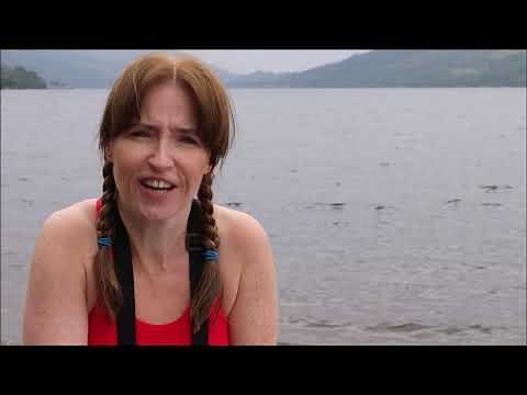 Wild Swimming at Loch Earn, The Trossachs, Scotland