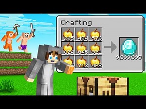 Minecraft Hunters vs Speedrunner, But Crafts Are Random...