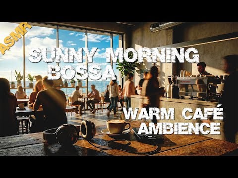 ASMR Sunny Morning Bossa – Warm Café Ambience for Reading & Focus | AEP13