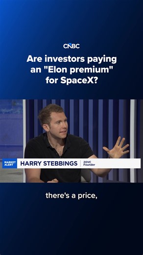20VC founder Harry Stebbings breaks down the debate over whether SpaceX's valuation reflects fundamentals—or the Elon premium.