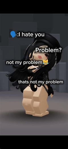 not my problem.😂 #roblox #robloxedit #edit