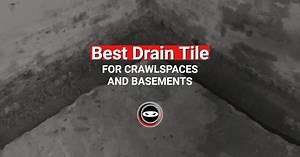 Best Drain Tile for Crawl Spaces & Basements | Crawl Space Ninja