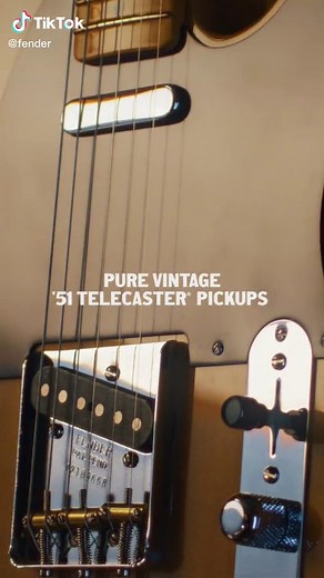 Introducing the new 1951 Telecaster in Butterscotch Blonde. #AmericanVintageII, built to original specs. All of them. Tell us your favorite '50s song in the comments and learn more about this model at the #linkinbio. #Fender #FenderGuitars