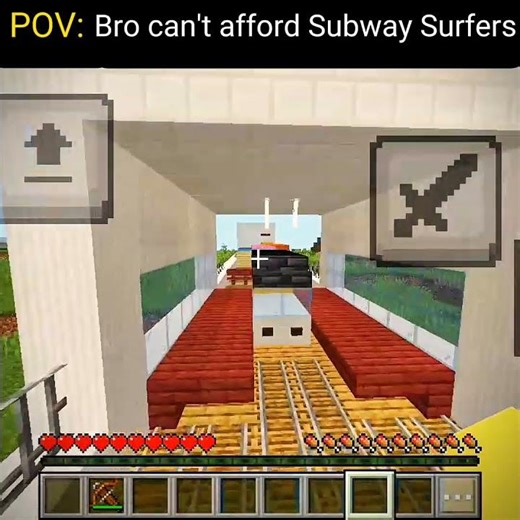 Minecraft ❌ All games ✔ || #minecraft #subwaysurfers