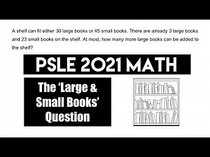2021 PSLE Math Question