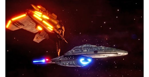 Feuer frei: In Star Trek Voyager - Across the Unknown legen wir Kazon-Schiffe in Schutt und Asche