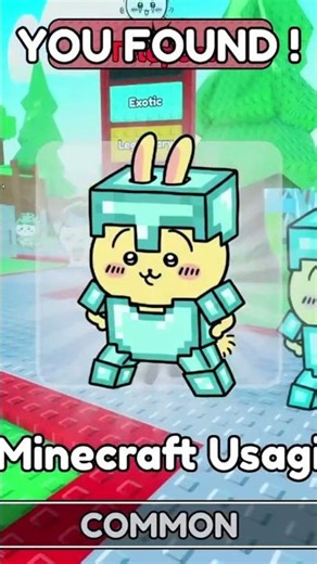 How to Get Minecraft Usagi Morph and Badge in Find The CHIIKAWA ROBLOX