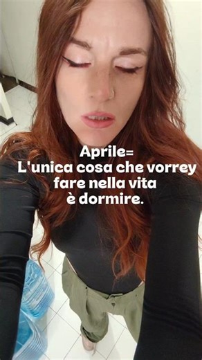 Aprile dolce dormire💤🛌