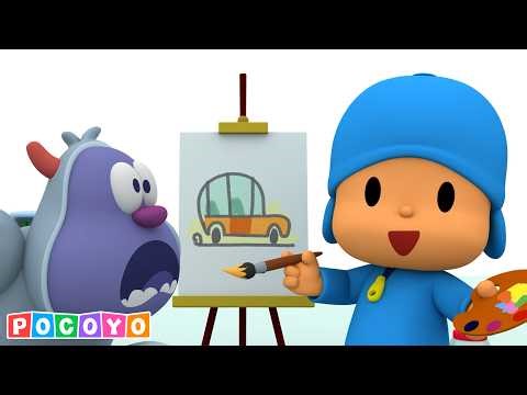 Will Pocoyo Help Yanko at School? 🎒 First Day! | Pocoyo Latin American Spanish | Songs and Drawings