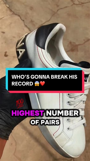 Who's Ready to Break the Sneaker Cleaning Record?