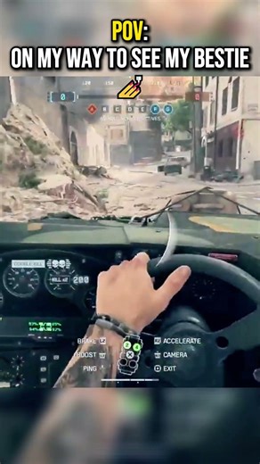 Driving to see my BESTIE💅 #battlefield6