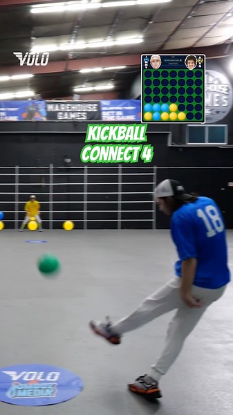 Connect 4 🤝 Kickball