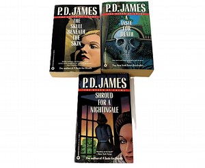 Vintage P.D. James Mystery Novels - 3 Book Set - Etsy
