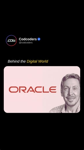 Codcoders on Instagram: "The Company Behind Governments, Banks, and Clouds Oracle is no longer just an “old database company.” It is a major player in AI and cloud infrastructure, with a historic 5-year, $300 billion deal with OpenAI, one of the largest AI cloud agreements ever. Oracle Cloud is optimized for high-performance AI workloads and collaborates with giants like Meta, OpenAI, and xAI. It is also negotiating a ~$20 billion cloud deal with Meta and partnering with Google on the Gemini AI 
