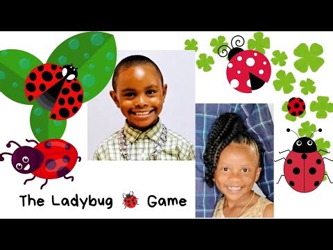 Ladybug Board Game for kids! Family game night