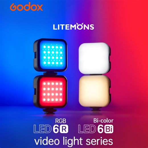 Order Godox LED 6R Litemons RGB Pocket-Size LED Video Light (RGB & 3200 to 6500K) Online Makati — Free Consultation | Apex Digital