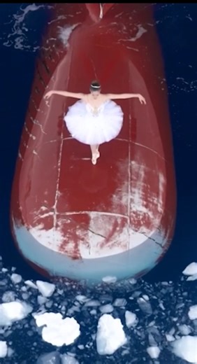 See a ballerina perform in stunning arctic backrop | WPLG Local 10