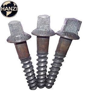 [Hot Item] Rail Track Fastening Spikes Rectangular Head Screws for Fastening System