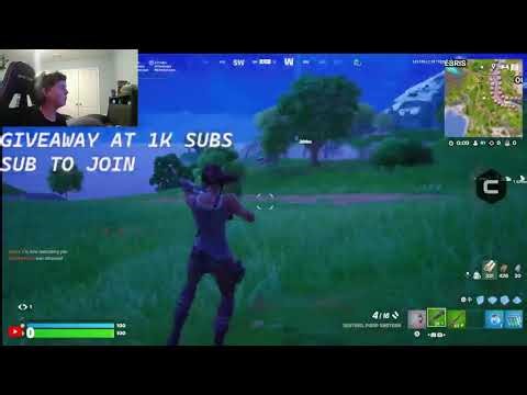 Artix Volx is live Fortnite stream join up Road to 700 subs