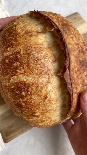 How To Achieve A More Open Sourdough Crumb #sourdoughstarter #bakingbasics #breadforbeginners