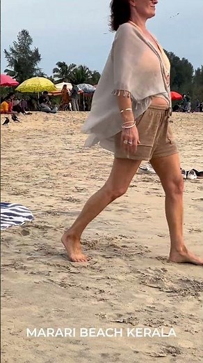 Kerala’s Serene Sunset | Marari Beach Evening Glow ✨